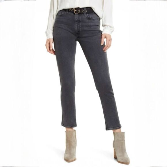ETICA Size 27 Scarlet‎ Midrise Slim Ankle Cigarette Jeans  in Liverpool - Picture 1 of 13